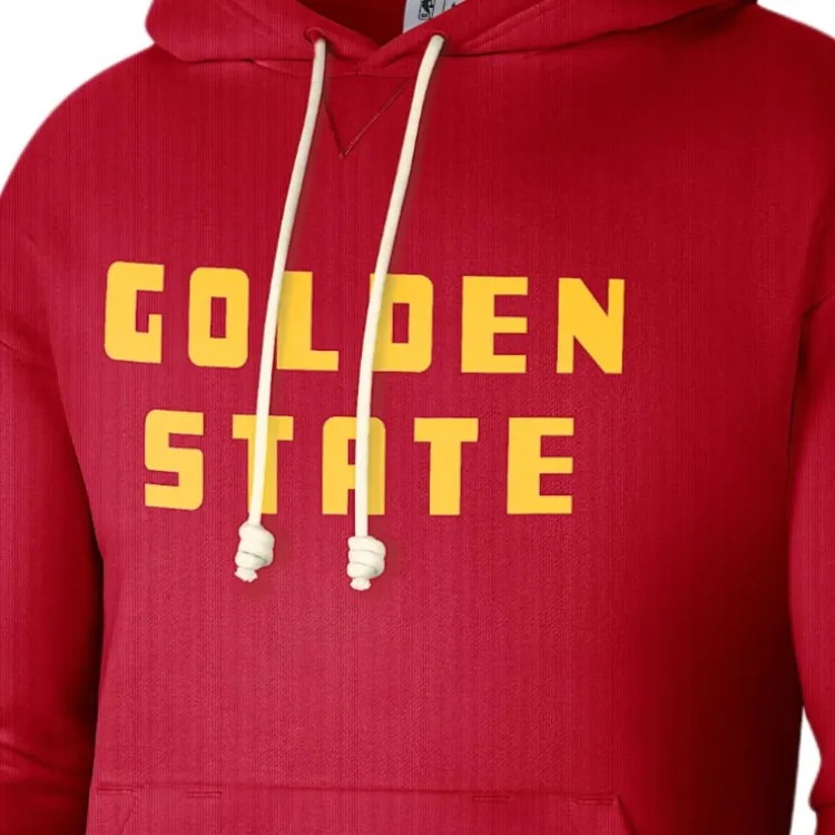 Nike Golden State Warriors Standard Issue City Edition Men's Nike Dri FIT Nba Courtside Hoodie-2