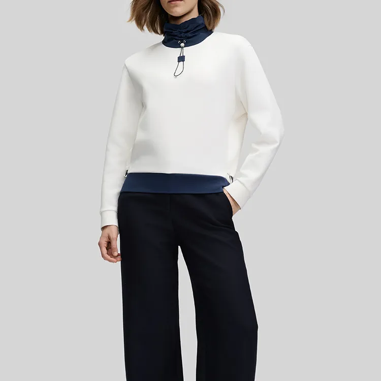 FILA EMERALD Sweatshirt Women's White-4