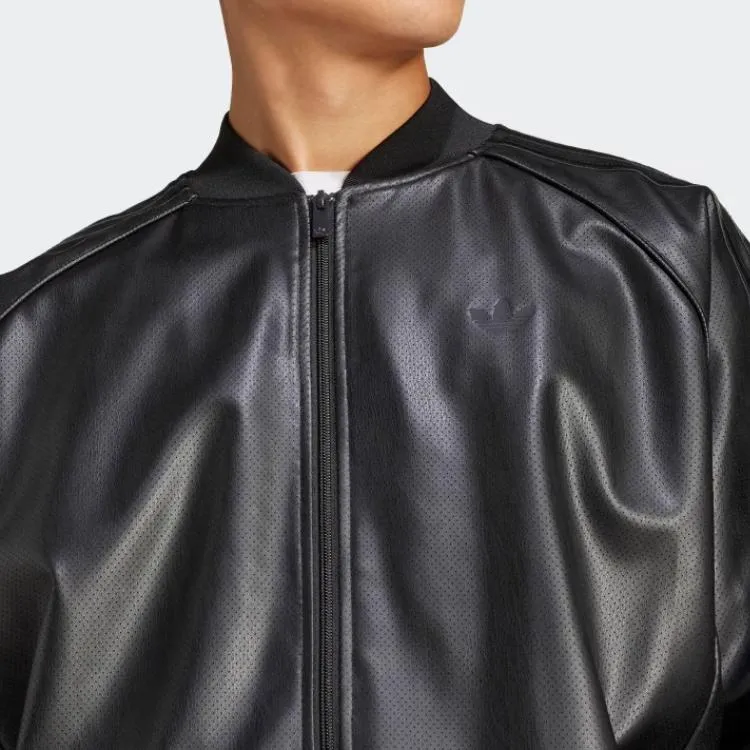 Adidas Originals Long Sleeved Zip Up Bomber Jacket-2