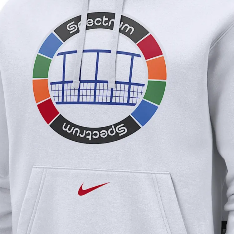 Nike Philadelphia 76ers Club City Edition Men's Nike Nba Fleece Pullover Hoodie-2