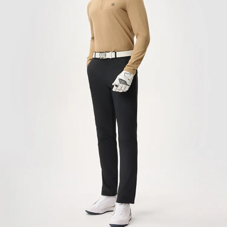 FILA Golf Series Casual Pants Men's Pitch Black-4