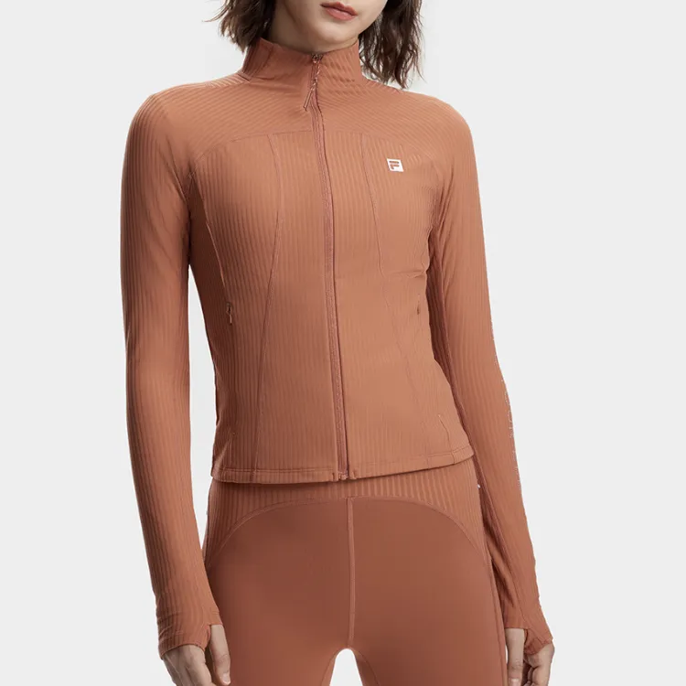 FILA Jackets Women's Brick Brown-3
