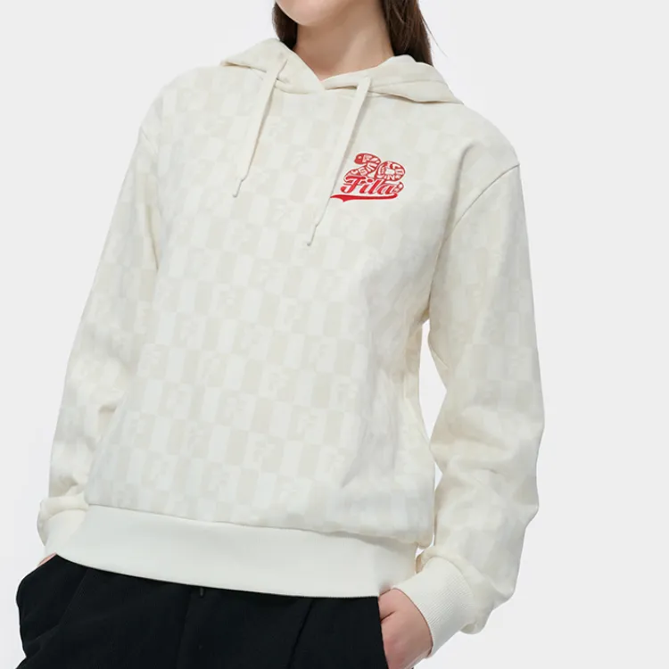 FILA FUSION Sweatshirt Women's Cloud White-2