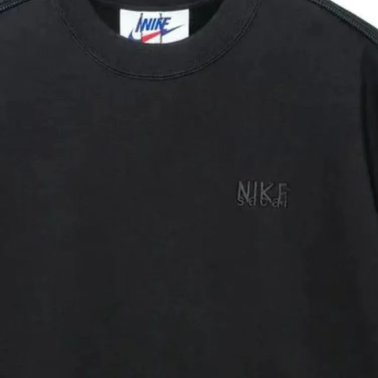 Nike x Sacai X Yusuke Hanai FW24 T Shirt Unisex Black-1