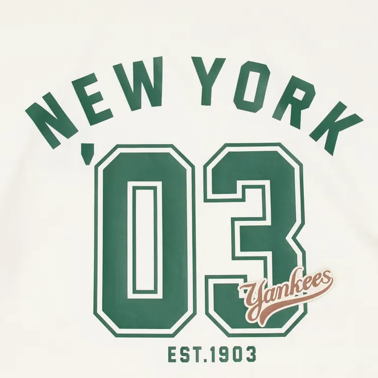 MLB New York Yankees T Shirts Unisex White-3