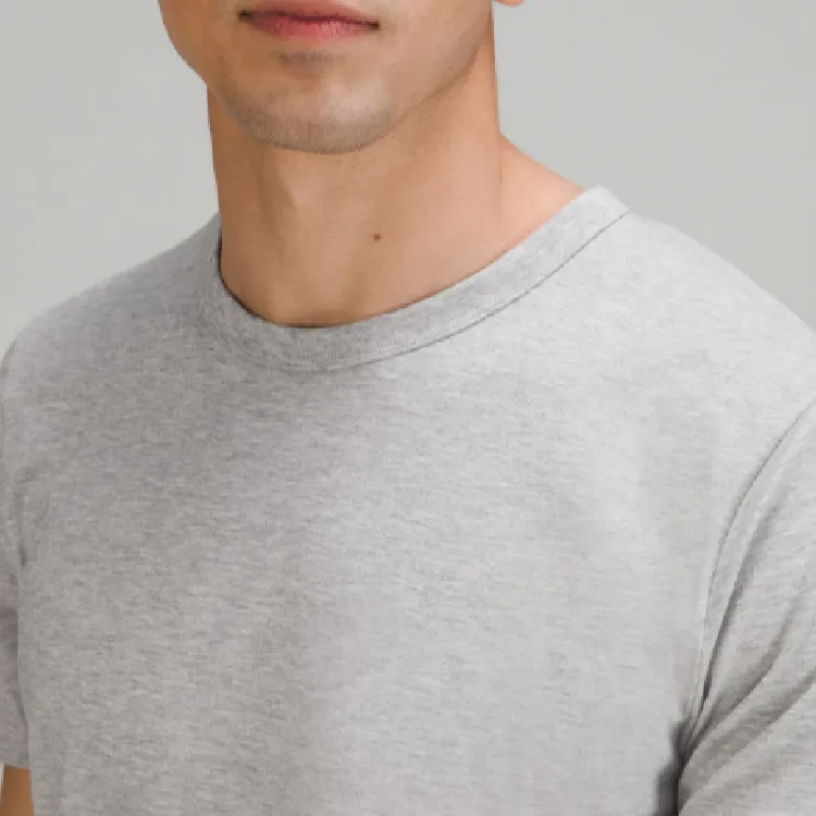 Lululemon The Fundamental T Shirts Men Mixed Color Silver Drop-3