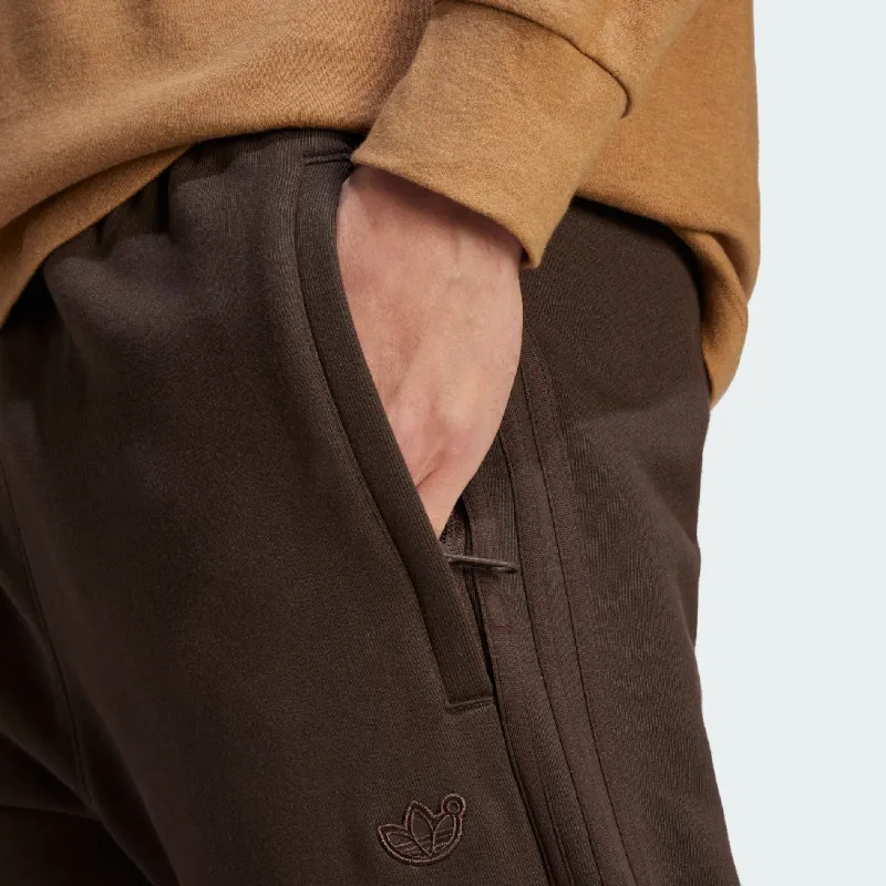 Adidas Originals Essential Knitted Sweatpants Men Dark Brown-4