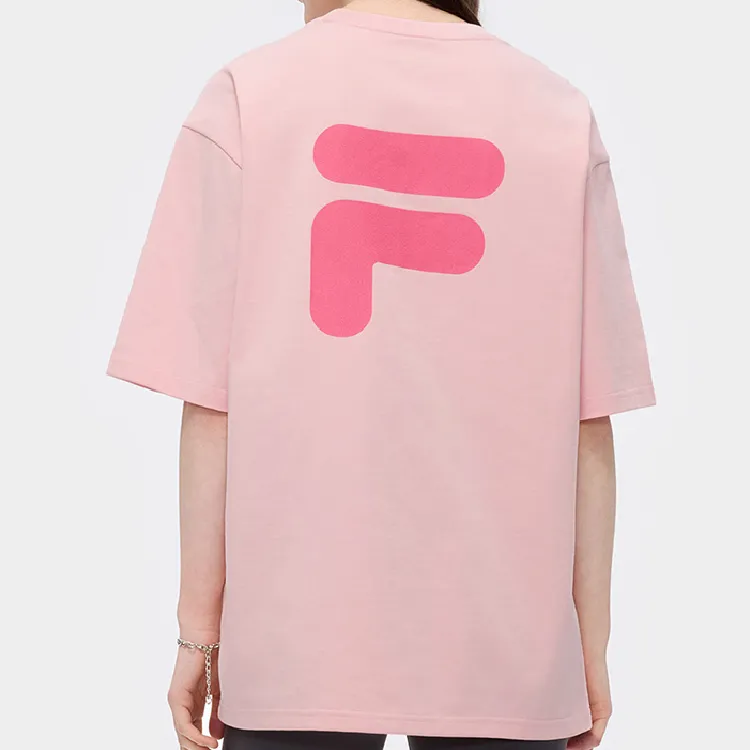 FILA FUSION FOB LIFE T Shirt Unisex Youth Pink-4