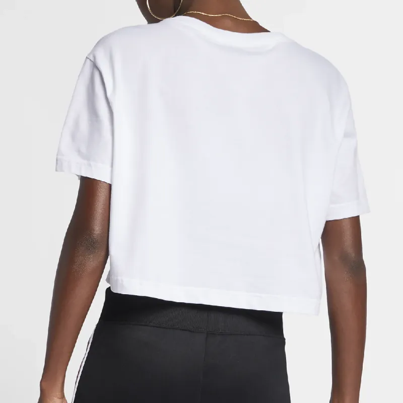 Nike Crop Tops Women's White-4