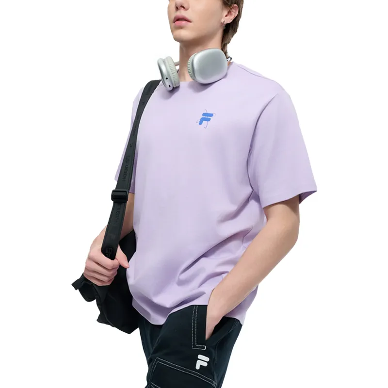 FILA FUSION T Shirt Unisex Fantasy Purple-2