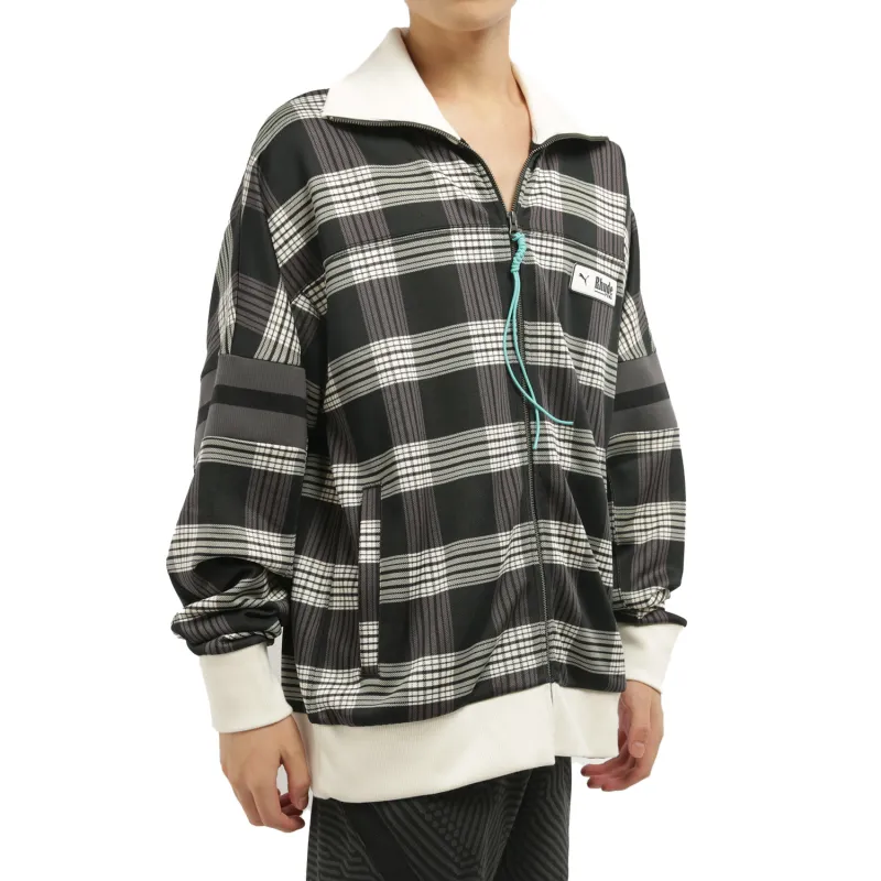 Rhude X PUMA XTG Knitwear Men Black White Plaid-2