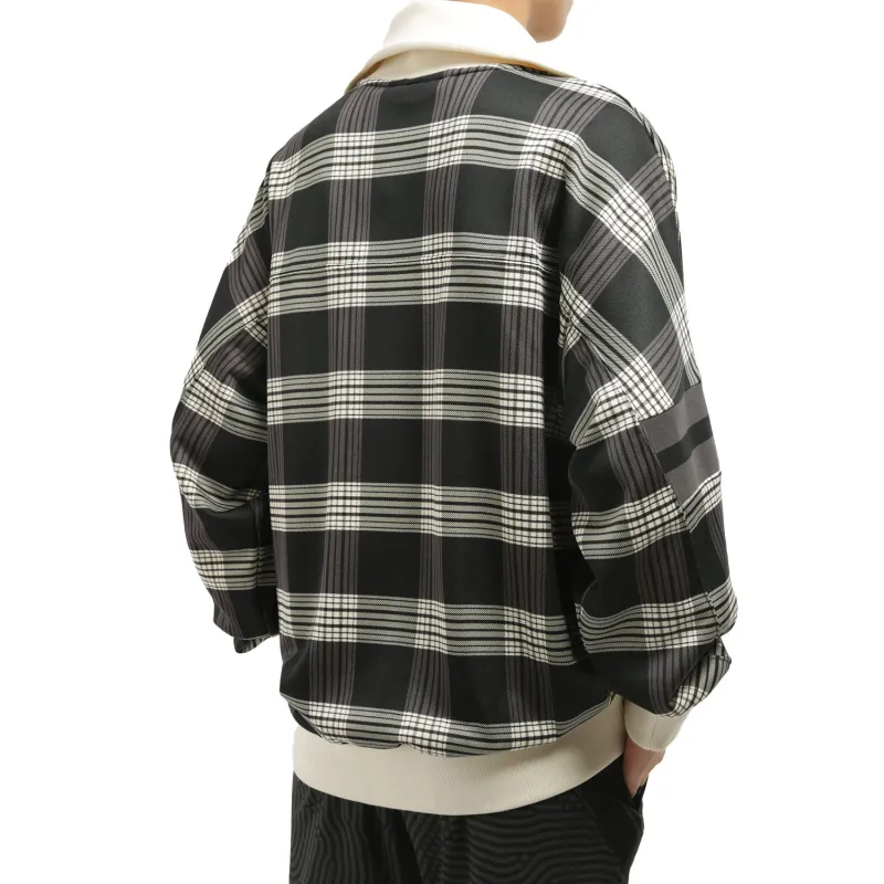 Rhude X PUMA XTG Knitwear Men Black White Plaid-3