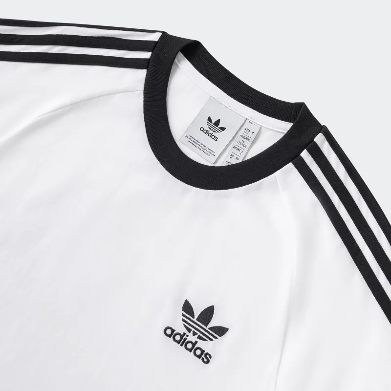Adidas Classic 3 Stripes Crewneck T Shirt-3