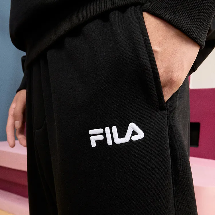 FILA Casual Sportswear Men Fresh Milk White+Jet Black-3