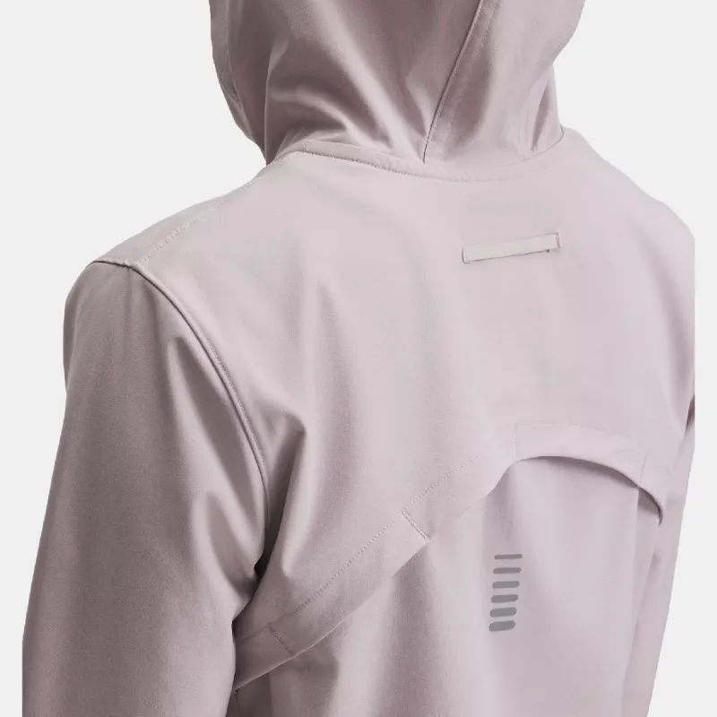 Under Armour SS25 Jacket Women's Daybreak Gray Pink-3