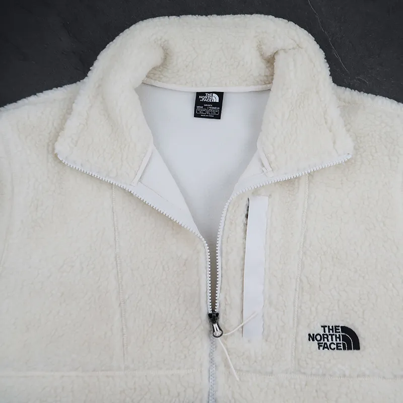 THE NORTH FACE Velvet feel Coat Unisex White-4
