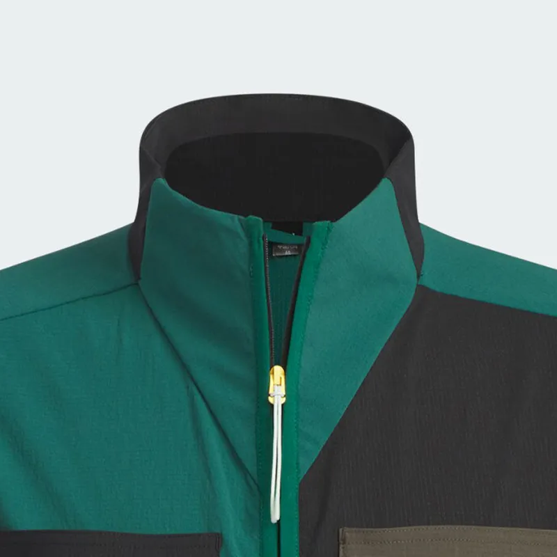 Adidas CITY ESCAPE WOVEN VEST Vest Unisex Forest Green-2
