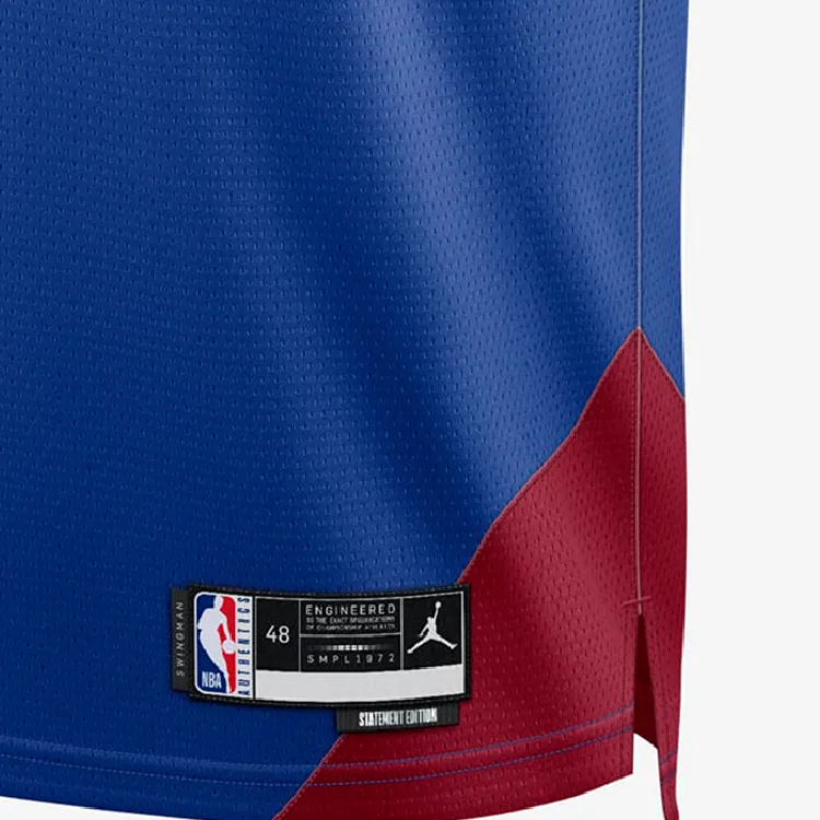 Nike Basketball Jersey Unisex Blue-2
