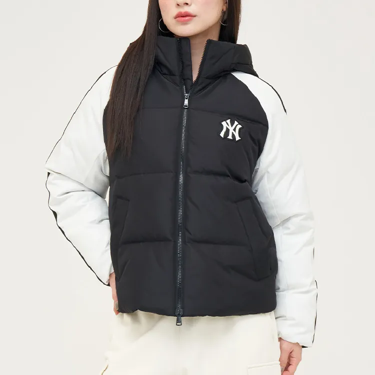 MLB Varsity New York Yankees Down Jacket Unisex Black-2