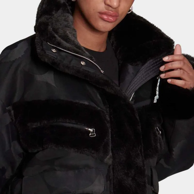 Adidas Originals Down Jacket Women's Black-4