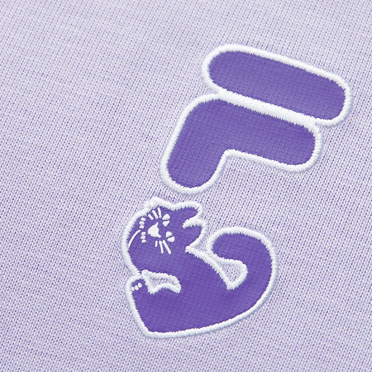 FILA FUSION FOB Series T Shirt Unisex Dream Light Purple-6