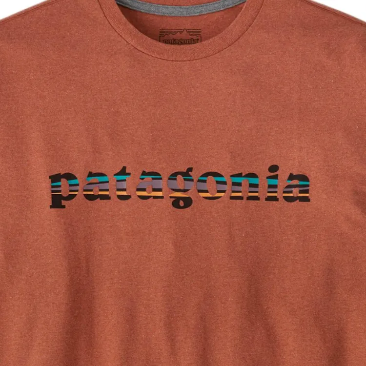 Patagonia Long-Sleeved '73 Text Logo Responsibili T-Shirt Men's-5