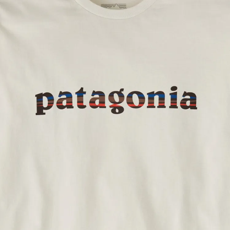 Patagonia Long-Sleeved '73 Text Logo Responsibili T-Shirt Men's-7
