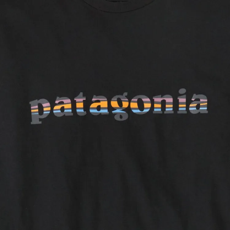 Patagonia Long-Sleeved '73 Text Logo Responsibili T-Shirt Men's-3