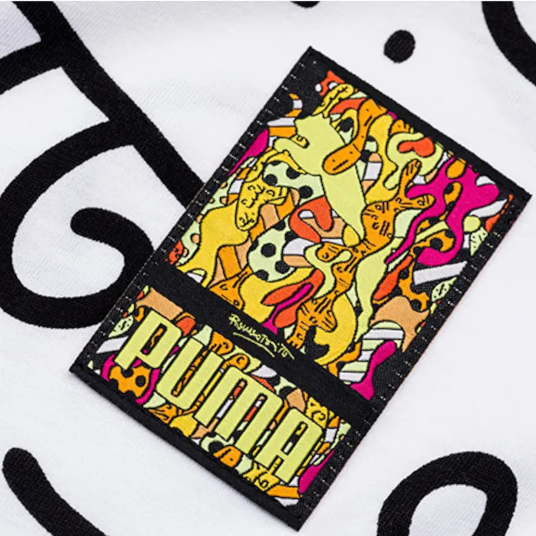 PUMA x BRITTO T Shirt Unisex White-4