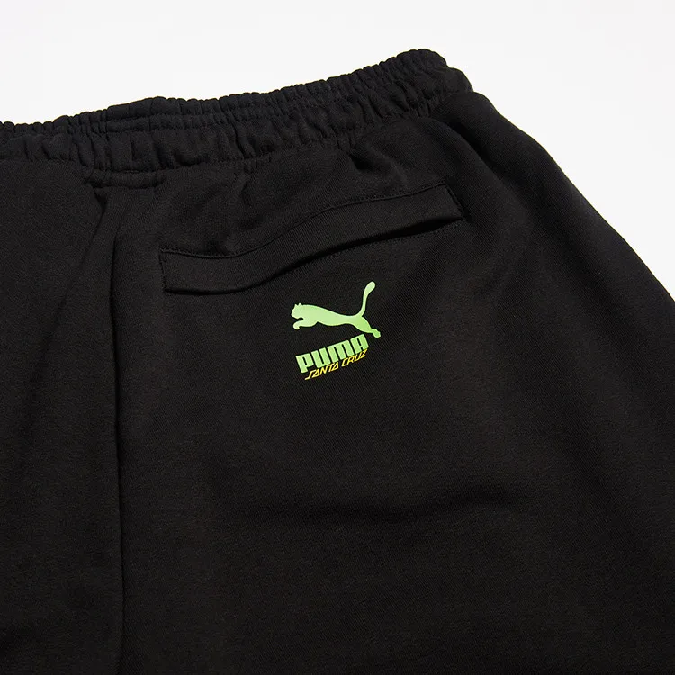 PUMA Knitted Sweatpants Unisex Black-3