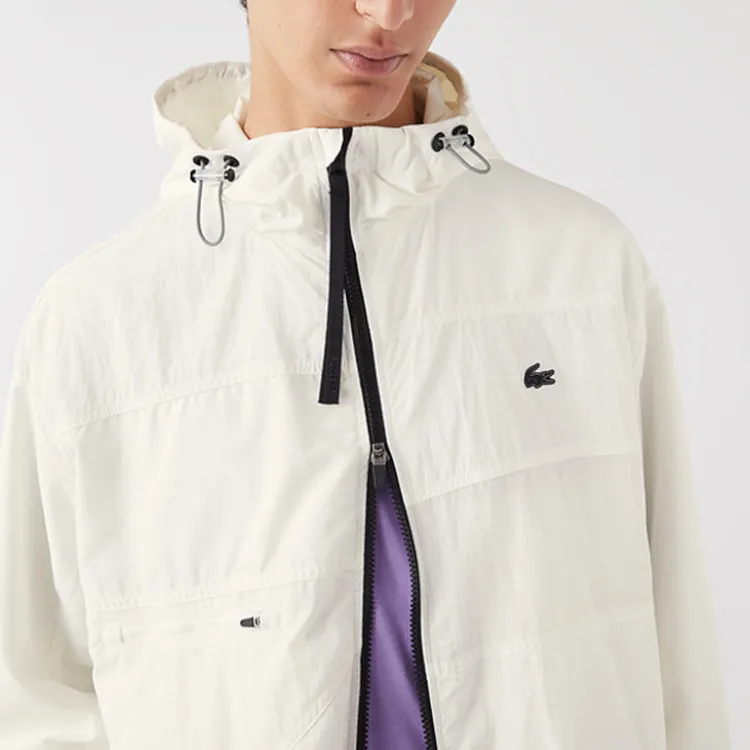 LACOSTE Jackets Coats Men's White-3