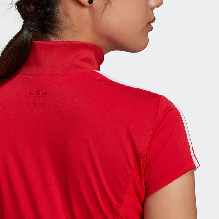 Adidas Originals T Shirt Women's Red-4