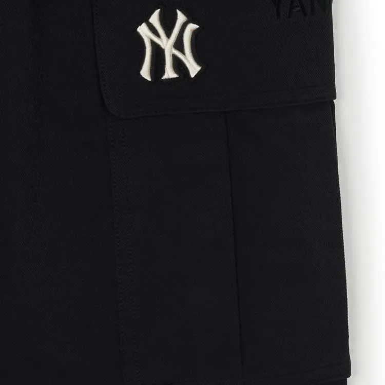 MLB New York Yankees Cargo Pants Women's Black-3