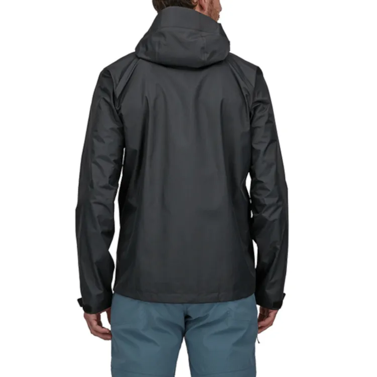 Patagonia Windproof Windbreaker Jacket Men's Black+Necklace-2