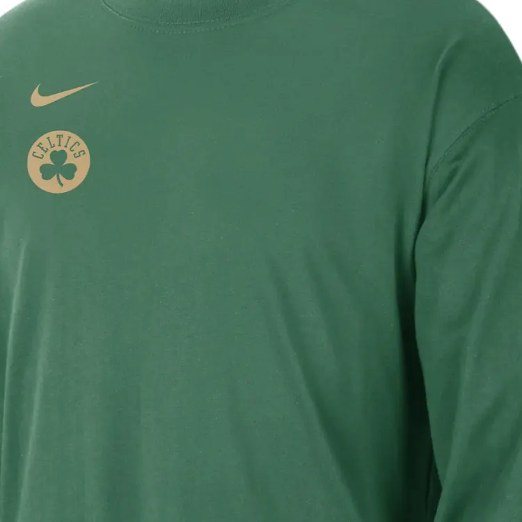 Nike Boston Celtics Courtside Men's Nike Nba Long Sleeve Max90 T Shirt-2