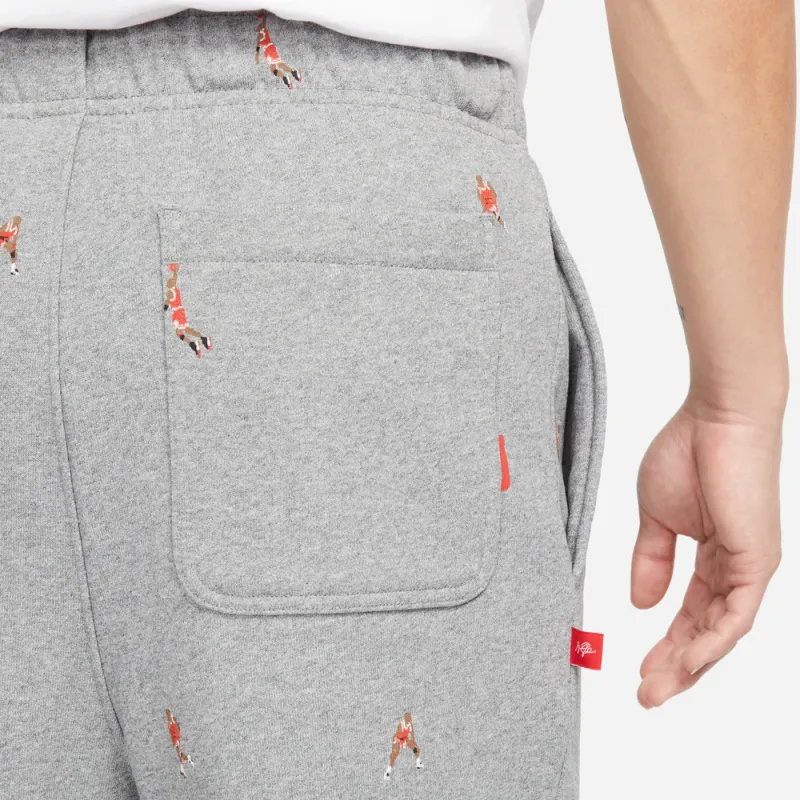 Jordan Casual Pants Men Gray-3