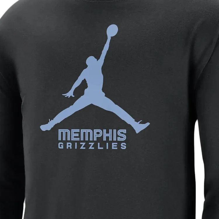 Jordan Memphis Grizzlies Essential Men's Jordan Nba Long Sleeve T Shirt-2