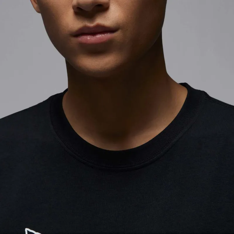 Jordan T Shirts Men Black-3