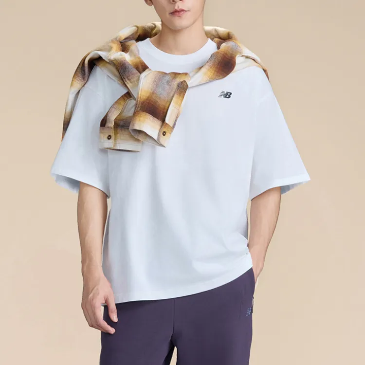 New Balance T Shirt Men's White-3