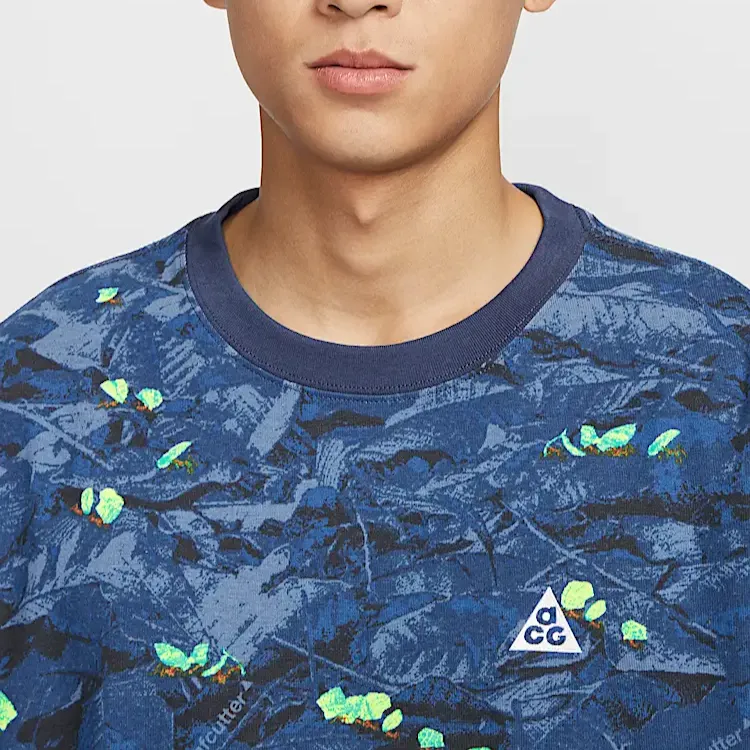 Nike ACG DRI-FIT T-Shirt Men's Deep Navy Blue-4