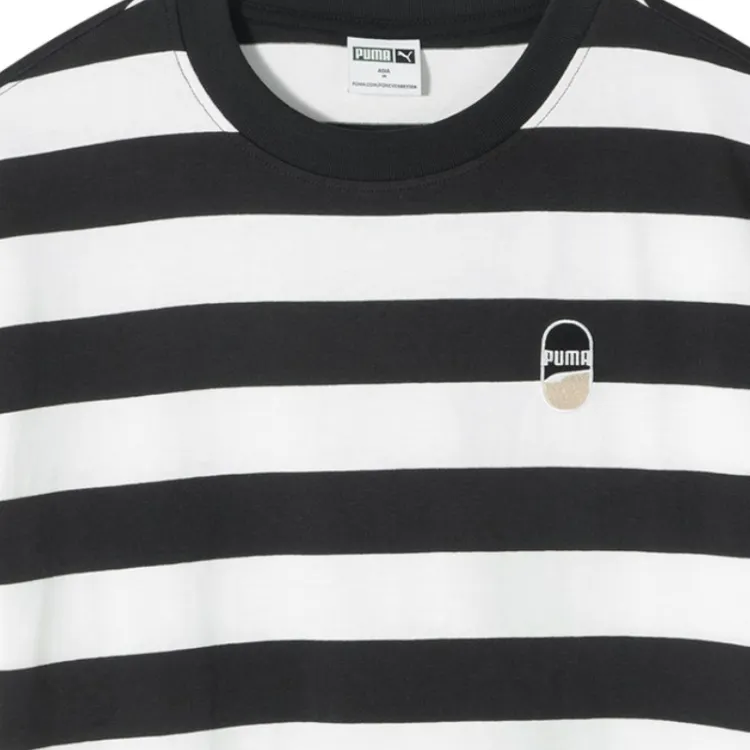 PUMA Downtown T Shirts Men Black-3