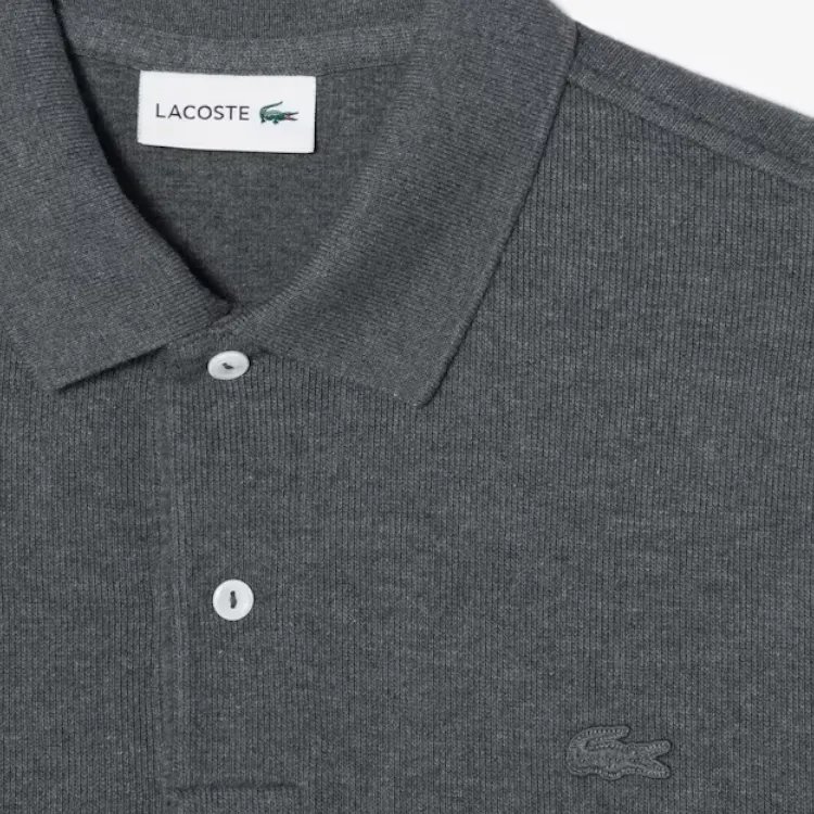 LACOSTE Polo Shirt Men's Dark Gray-4