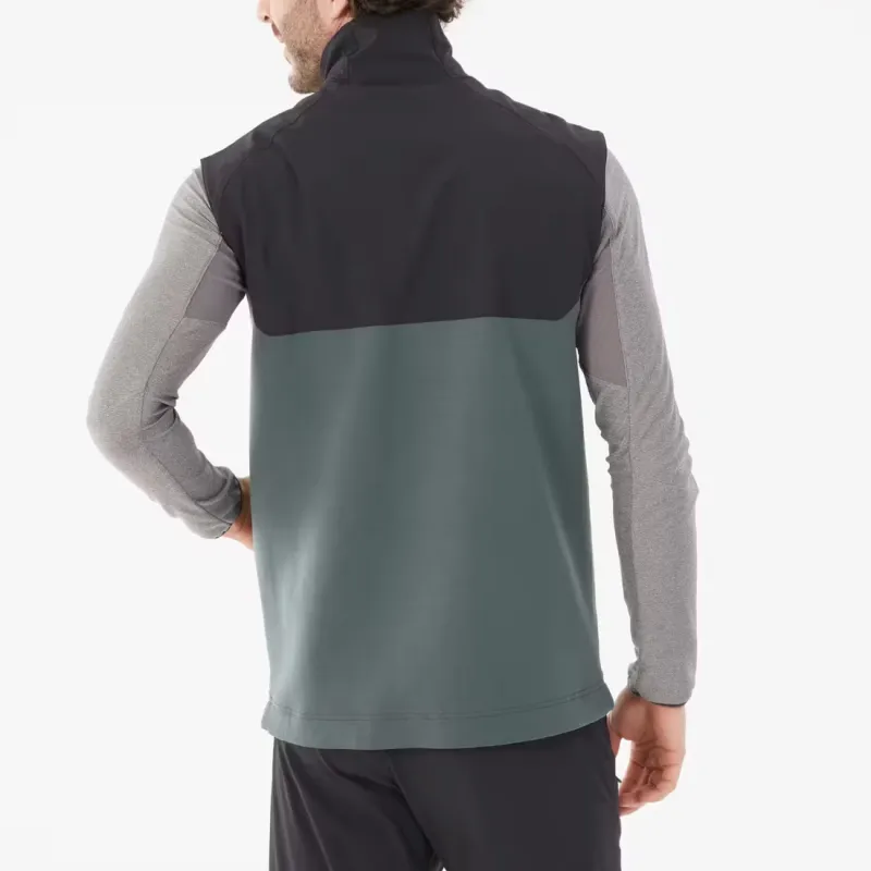 DECATHLON Vest Men's Dark Gray Green-2