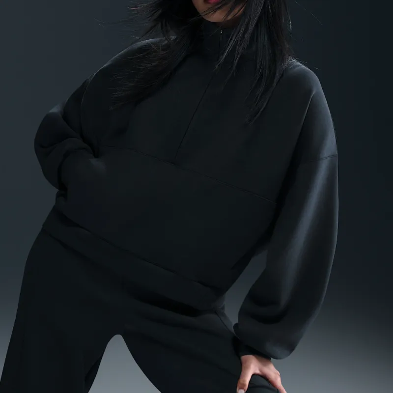 Nike 24.7 ImpossiblySoft Women's Dri FIT Oversized 1/2 Zip Top-4