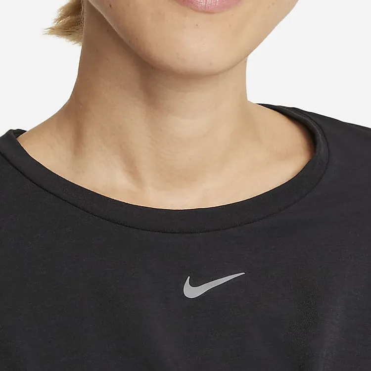 Nike Set in Sleeve T Shirt Women's Black-3