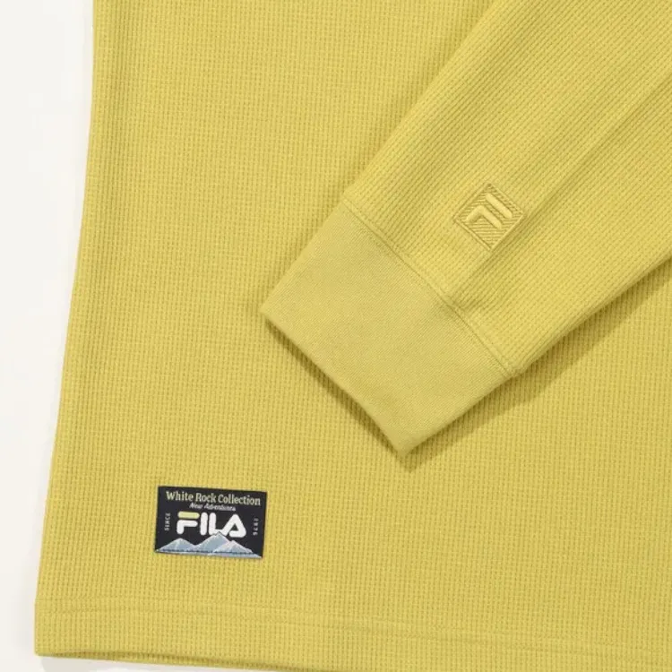 FILA ROCK T Shirt Unisex Mustard-2