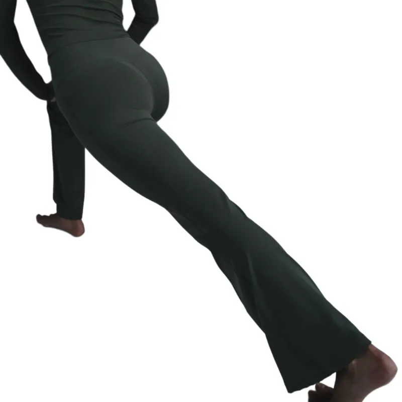 Nike Zenvy Athletic Trousers Women's Vintage Green/Black-3