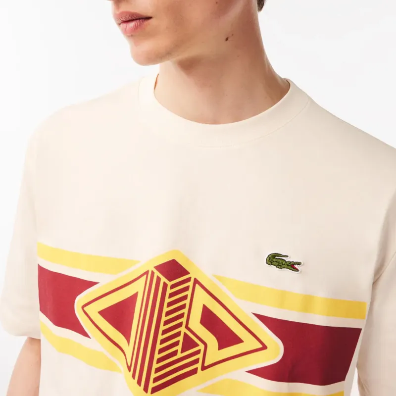 LACOSTE Logo-print Crew-neck T-shirt-3