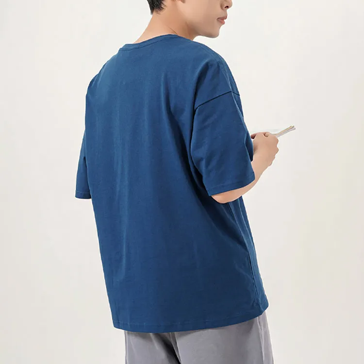 New Balance T Shirts Men Blue-3