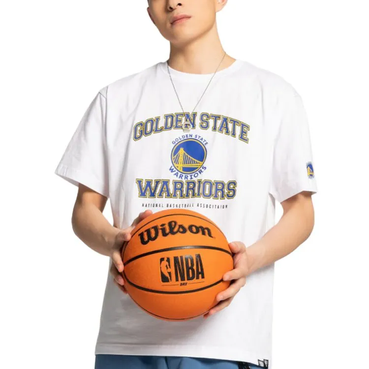 NBA Golden State Warriors T Shirt Unisex White-1